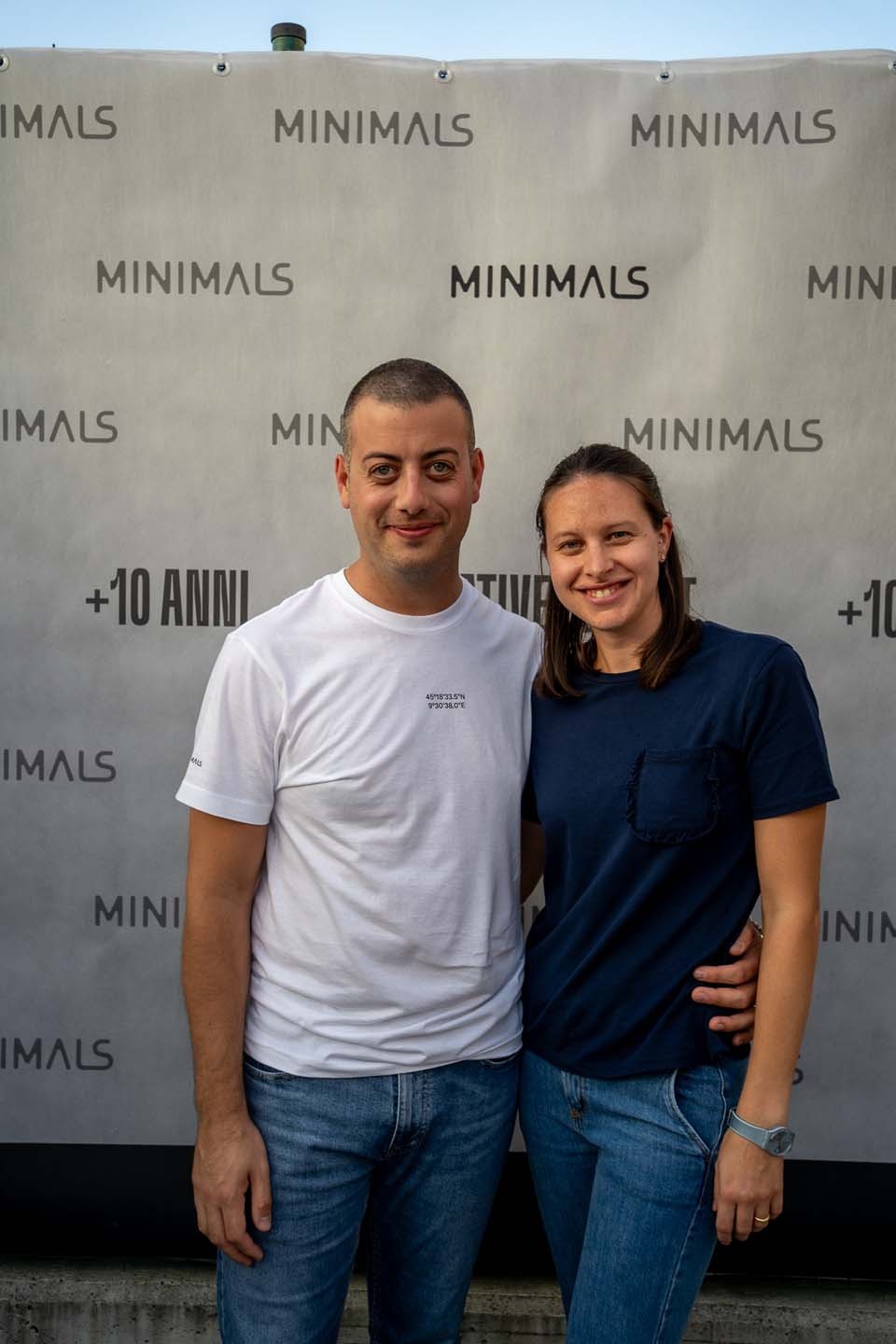 Foto ricordo di Emanuele Carelli e sua moglie Sara Bonizzoni