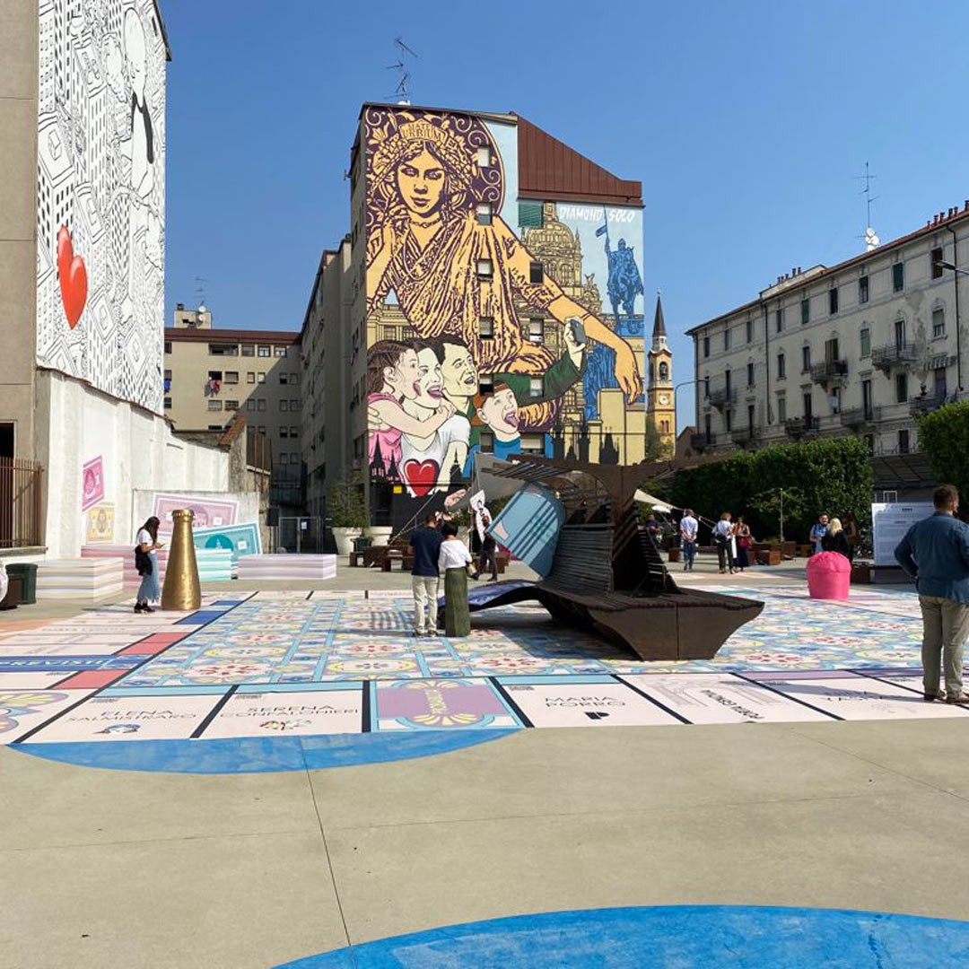 Location esterna Icone di Milano