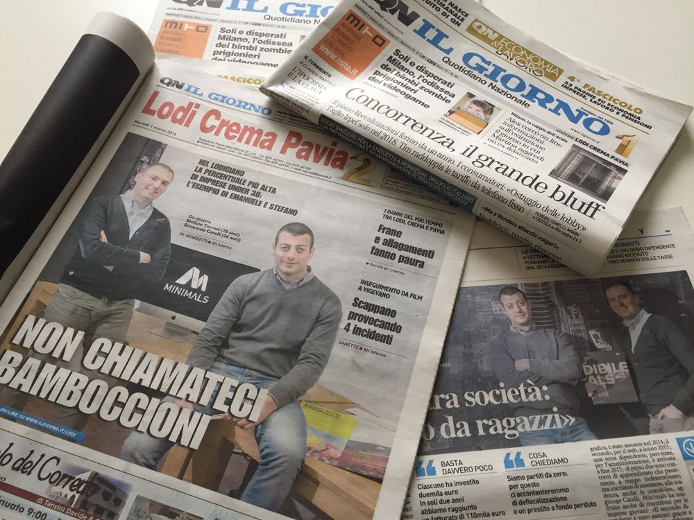Articolo su "il giorno"