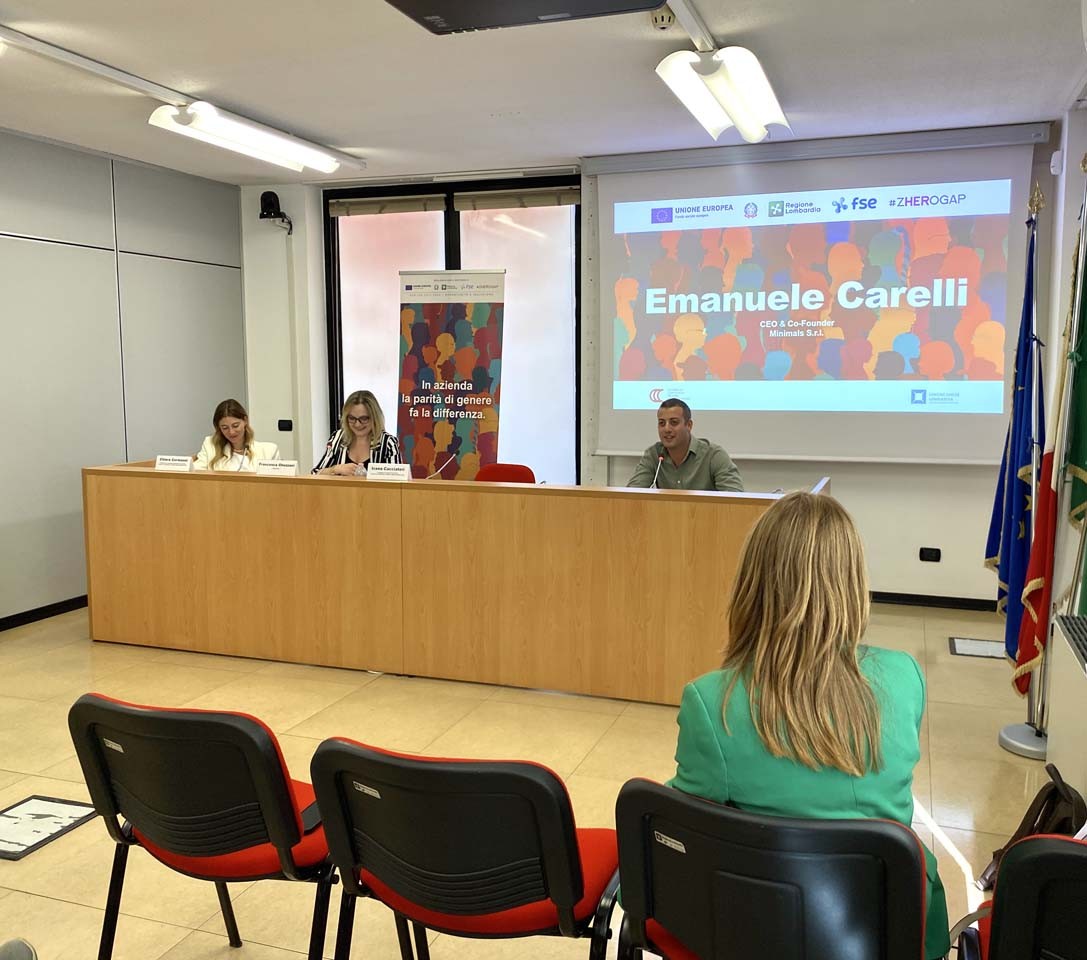 Emanuele Carelli discorso parità di genere