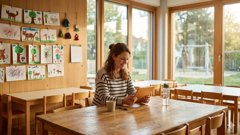 KI in der Kita: So sparst du täglich Zeit für die Kinder