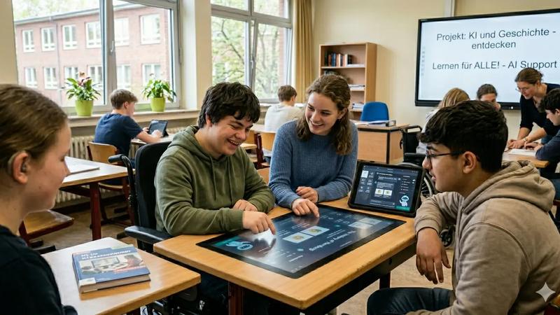 KI im inklusiven Unterricht: Mehr Zeit für jedes Kind