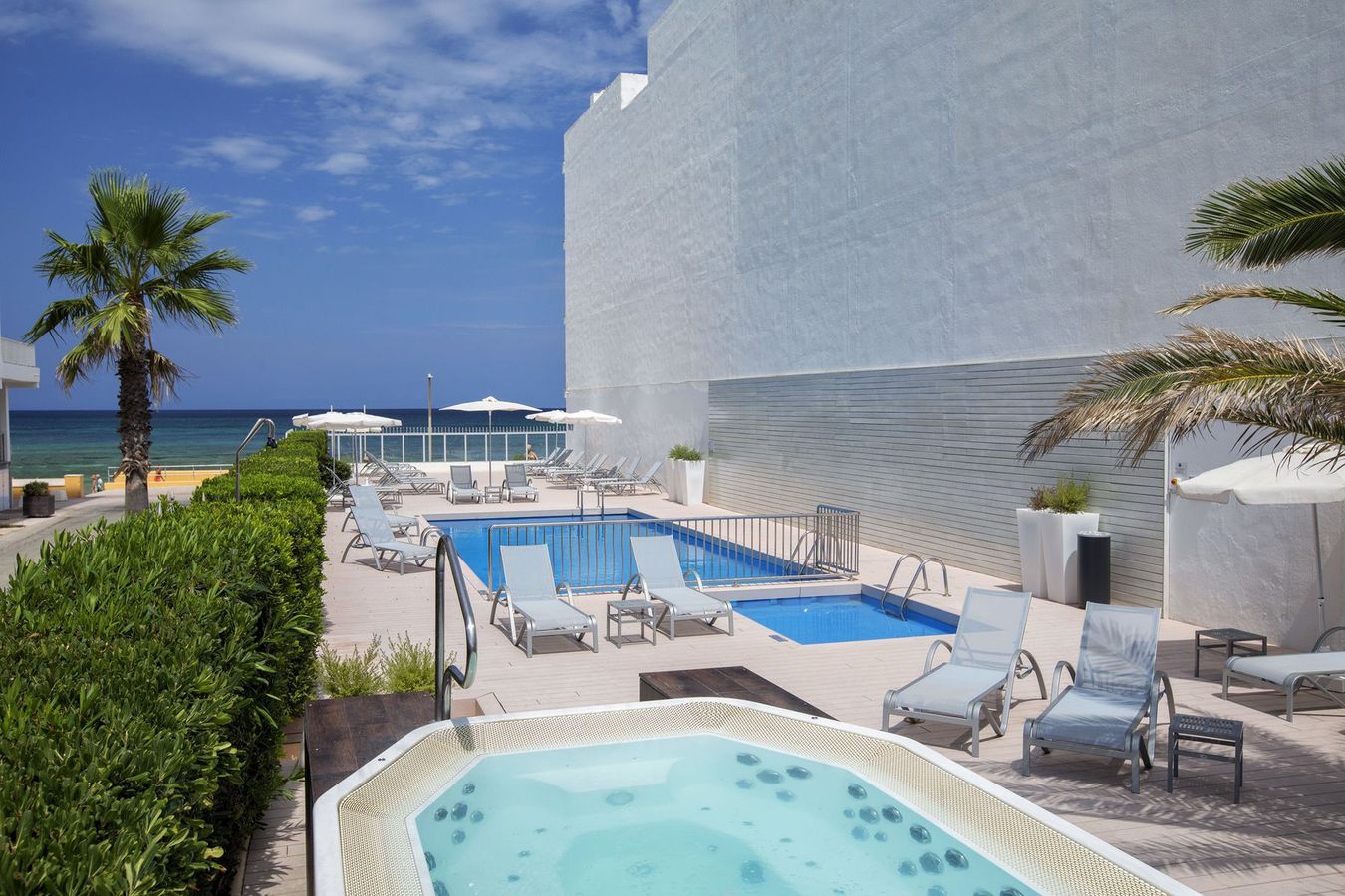 Pool og hav JS Miramar, Can Picafort
