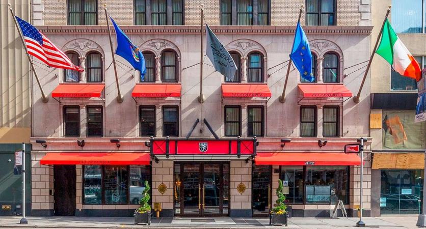  Hotel Fitzpatrick Grand Central front indgang til hotel 