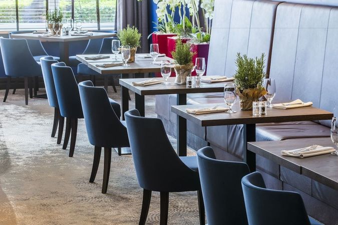 Restauranten på Radisson Blu Sobieski Hotel i Warszawa