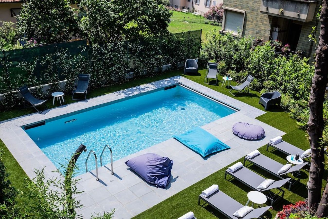 Boutique-hotel med pool i Como
