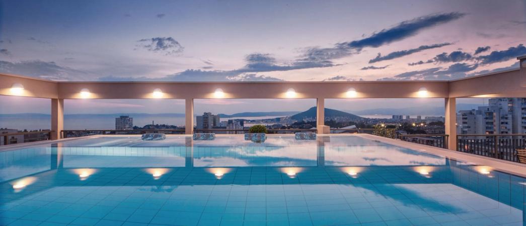 Pool på Dioklecijan Hotel & Residence i Kroatien