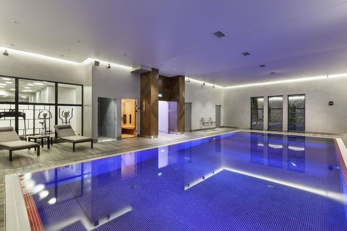 Poolen på Hotel Sadova i Gdansk