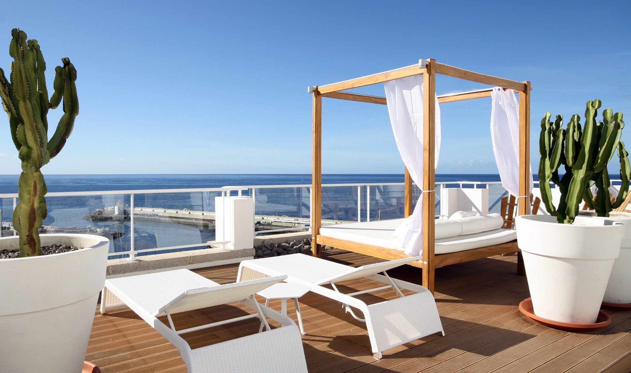 solterrasse cabana Marina Bayview Gran Canaria