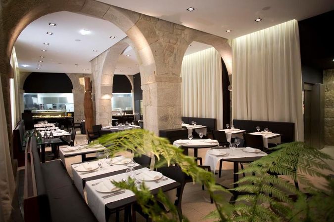 Restaurant på Hotel Carris Porto Ribeira