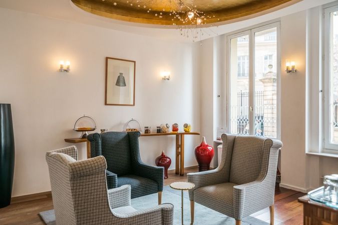 Lobbyen på Lorette Astotel
