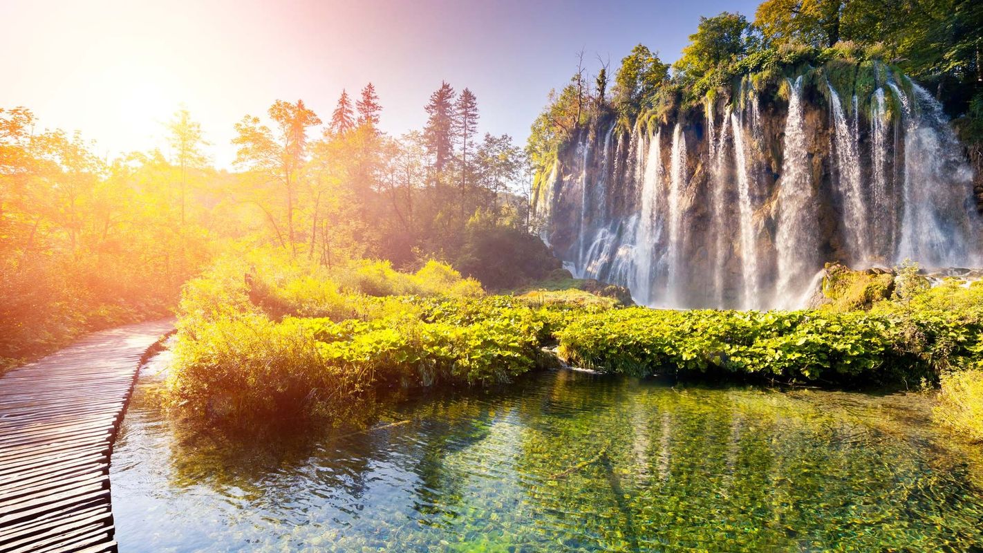 Plitvice National Park i Kroatien er en fantastisk naturoplevelse