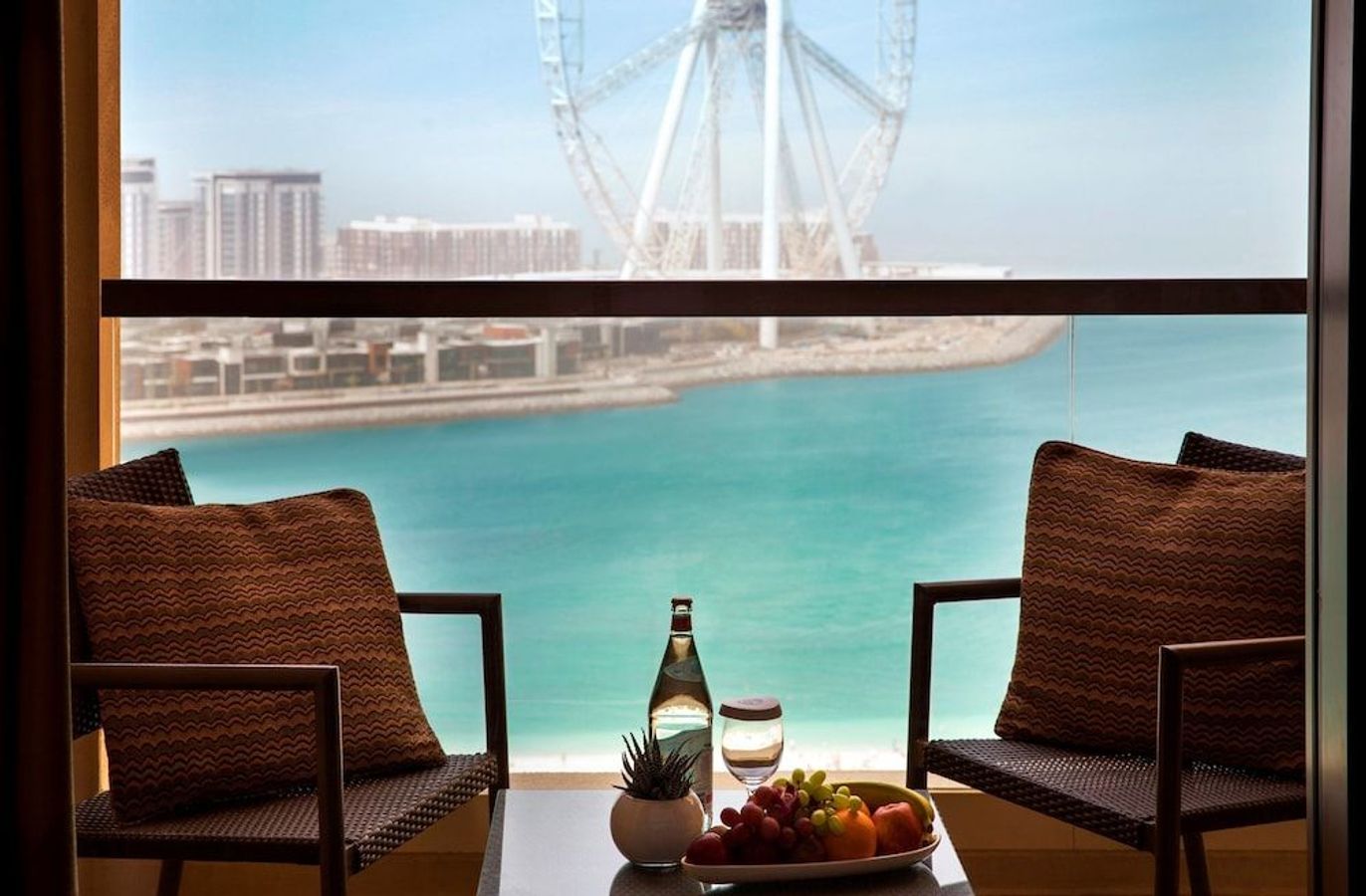 Dobbeltværelse med havudsigt på Amwaj Rotana Jumeirah Beach i Dubai