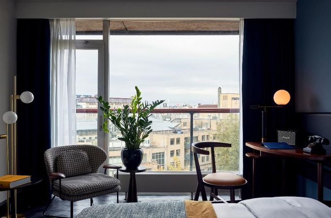 Eksempel på deluxe dobbeltværelse