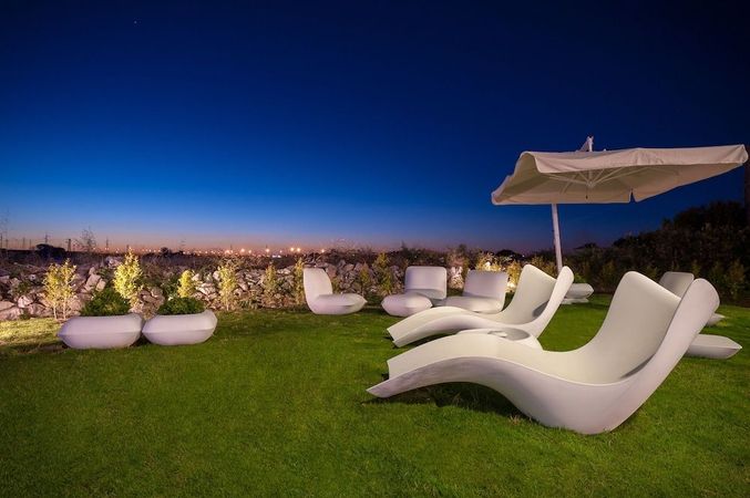8Piuhotel ligger i udkanten af Lecce i Apulien, Italien