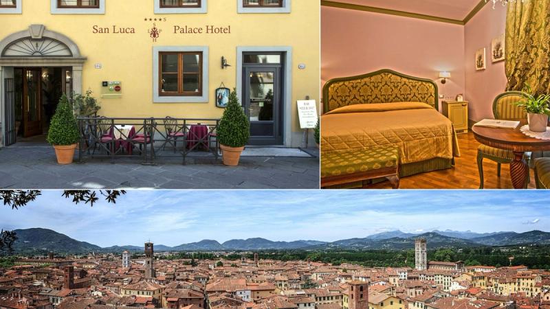 Et hyggeligt hotel i Lucca - San Luca Palace Hotel
