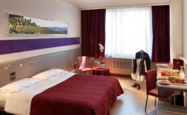 Hotel I Castelli ligger i Alba