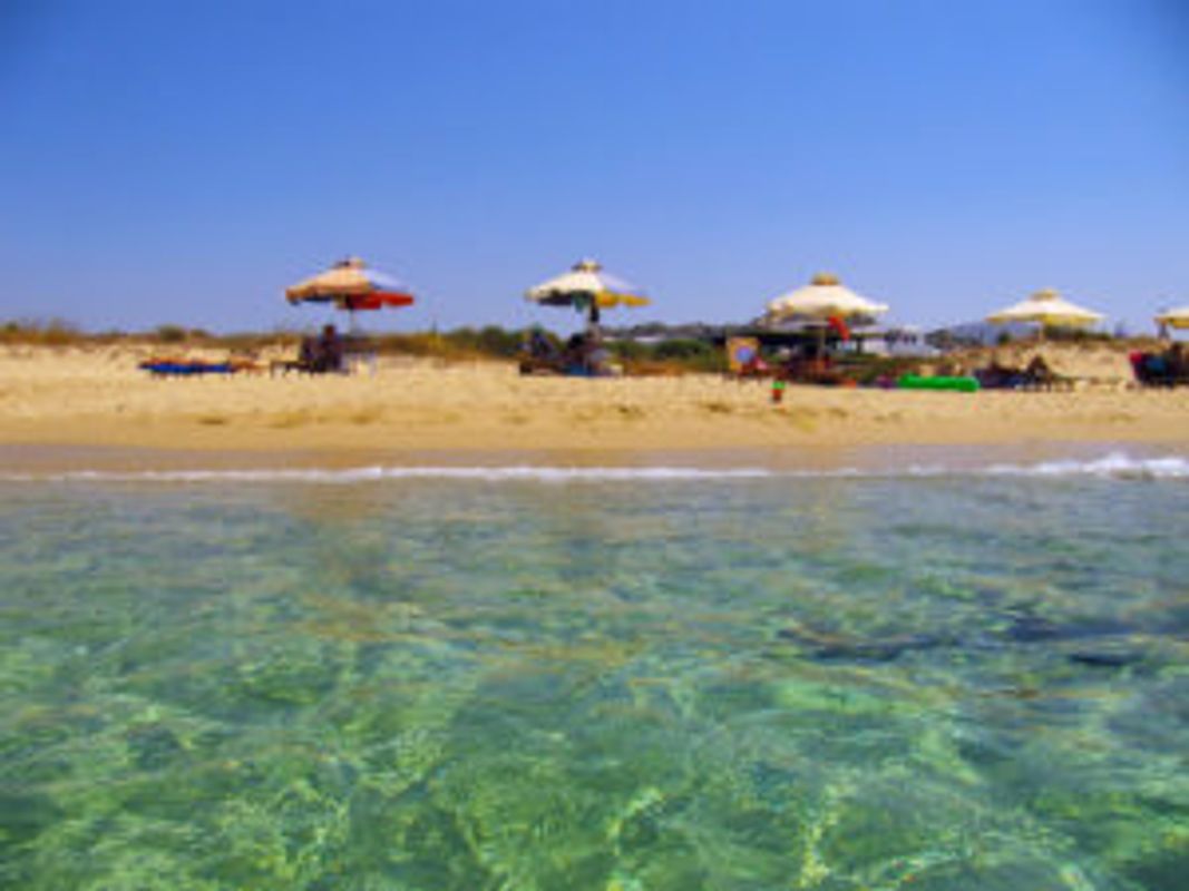 Agios Prokopios Beach på Naxos
