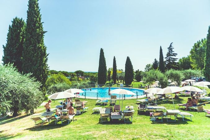Pool på Desenzano Glam Village Club Del Sole, Desenzano del Garda