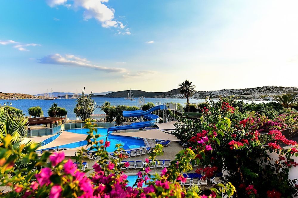 Hotel i Tyrkiet med udsigt over havet