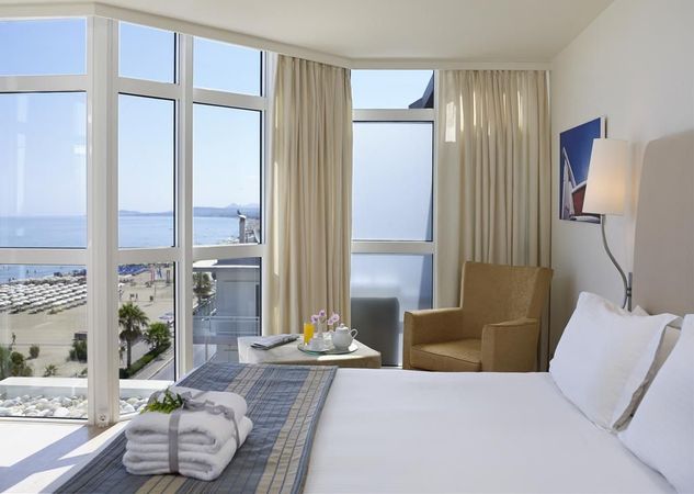 suite med havudsigt på Kriti Beach, Rethymnon