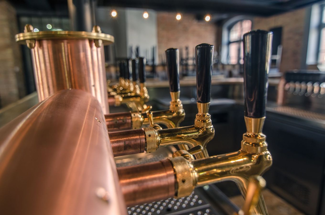 Craft Beer Central Hotel ligger i Gdansk och har ett eget bryggeri i byggnaden.