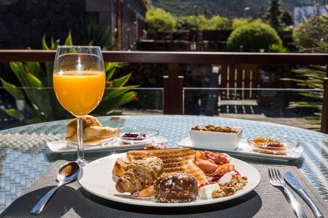 Nyd tilværelsen på terrassen på La Casona del Patio Hotel