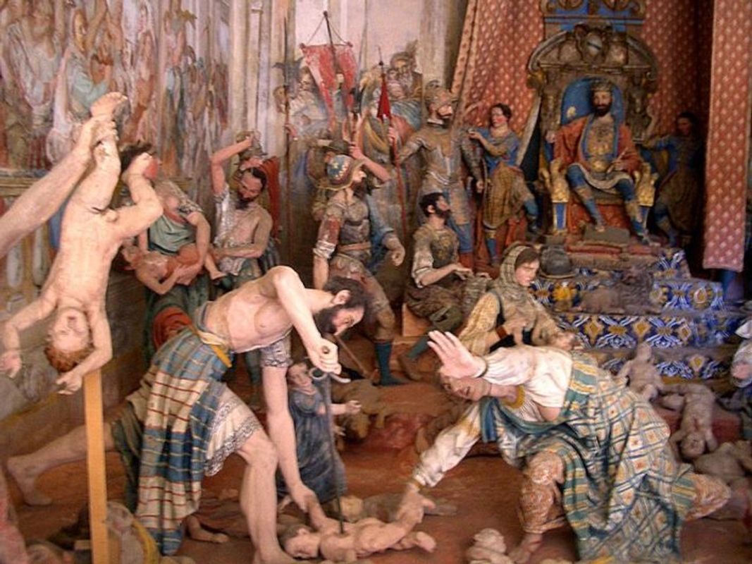I kirkerne og kapellerne på de Hellige Bjerge, som du kan besøge på din rejse til Piemonte, kan du nyde religiøs kunst. Foto: Laurom