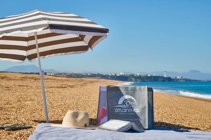 Stranden tæt på Hotel Atlanthal, Biarritz