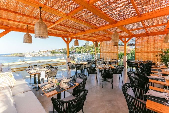 Restaurant på Eden Roc Resort Hotel 