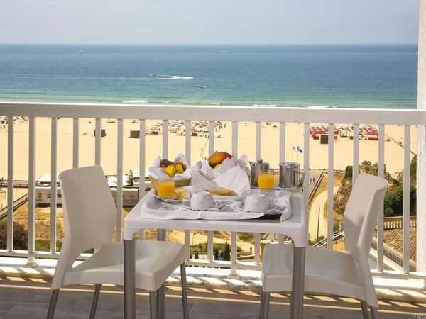 Dobbeltværelse med havudsigt på Jupiter Algarve Hotel i Praia da Rocha