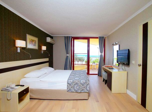 Dobbeltværelse med havudsigt på Taksim International Obakoy Hotel, Alanya