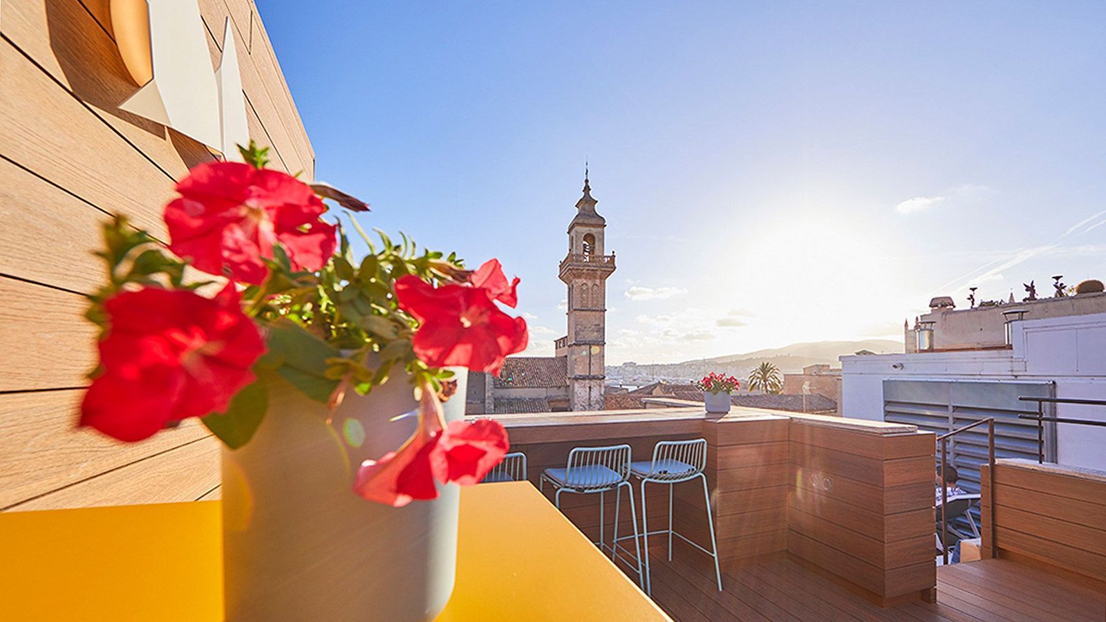 Utsikt fra Santa Clara Urban Hotel Mallorca