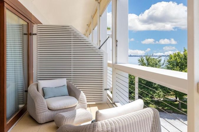 Eksempel på junior suite - kingsize-seng