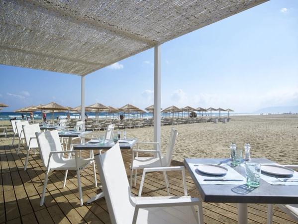 Restaurant på stranden