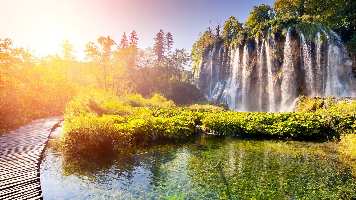 Plitvice nasjonalpark i Kroatia er en fantastisk naturopplevelse