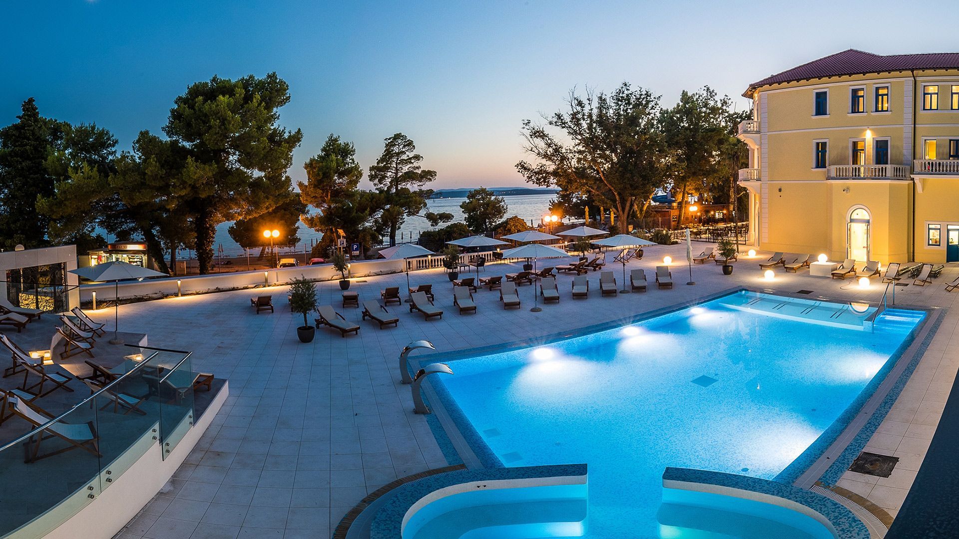 Hotel Esplanade i Kroatien