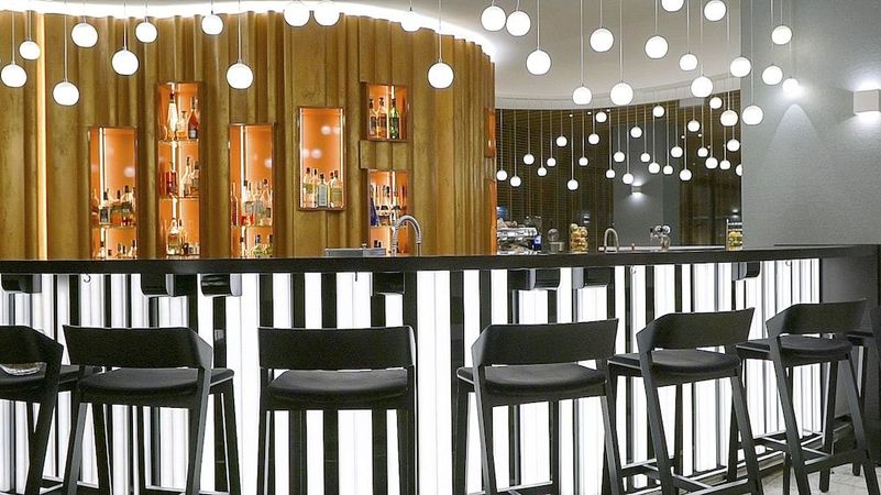 Hotelbaren på Metropol Hotel i Warszawa