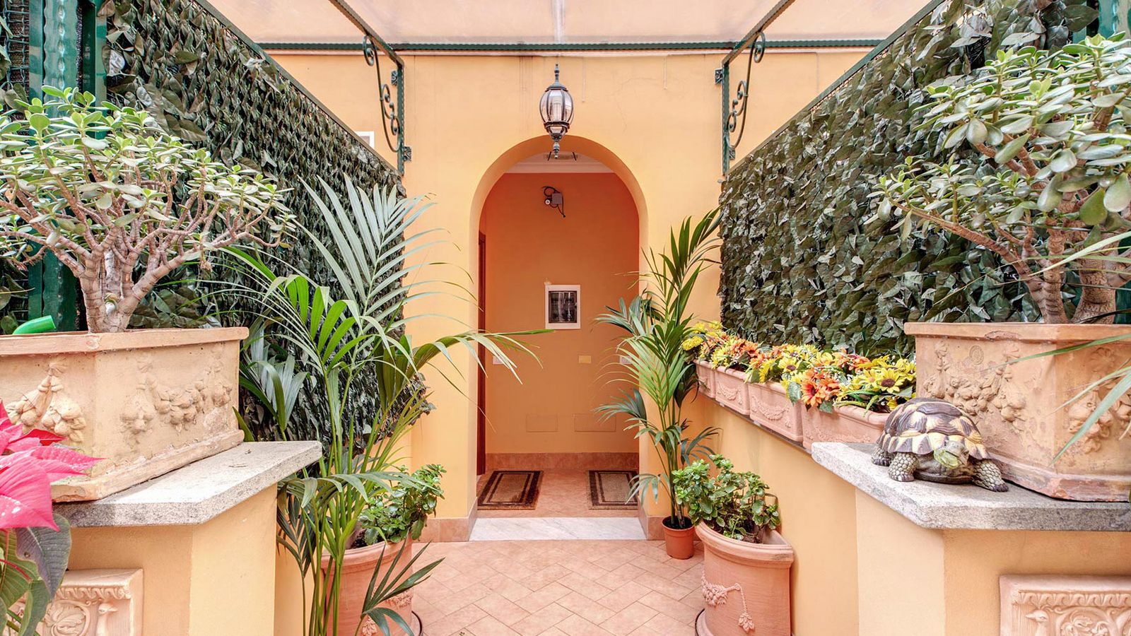 Tagterrasse Hotel Artorius Rom