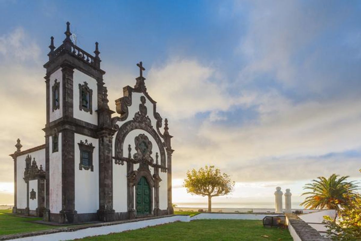Kapel i Ponta Delgada, Sao Miguel, Azorerne