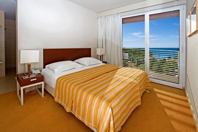 Dubbelrum på Hotel Laguna Albatros i Porec