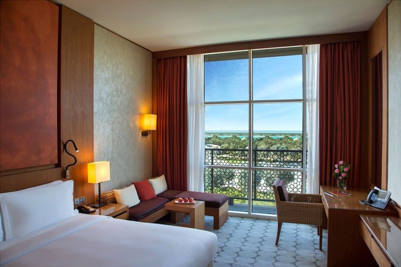 Dobbeltværelse på Yas Island Rotana