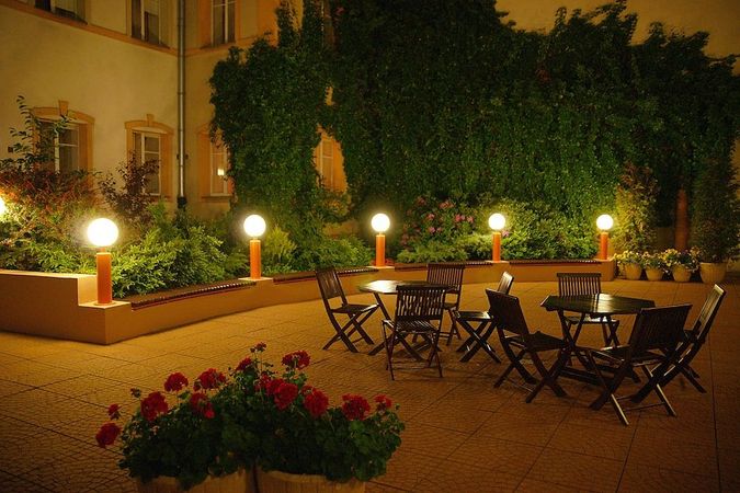 Terrassen på Hotel Reytan i Warszawa