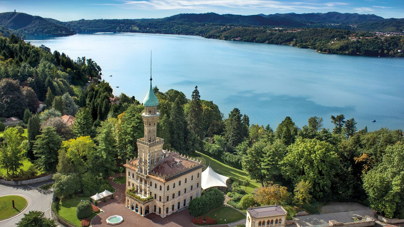 Villa Crespi i Piemonte