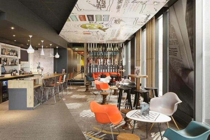 Bar på ibis London Excel Docklands