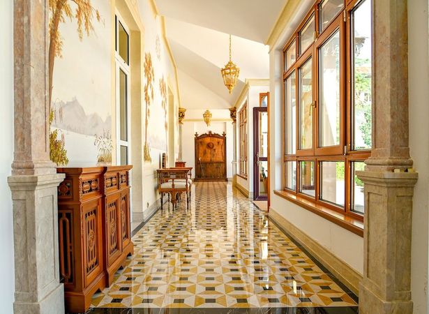 Vackra korridorer på Sintra Marmoris Palace
