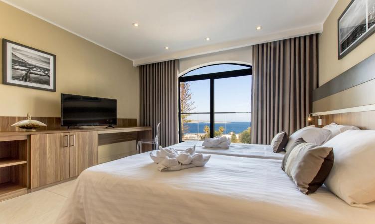 Dobbeltværelse med havutsikt på Dolmen Resort