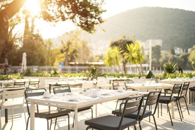 restaurant på Hotel Kompas, Dubrovnik