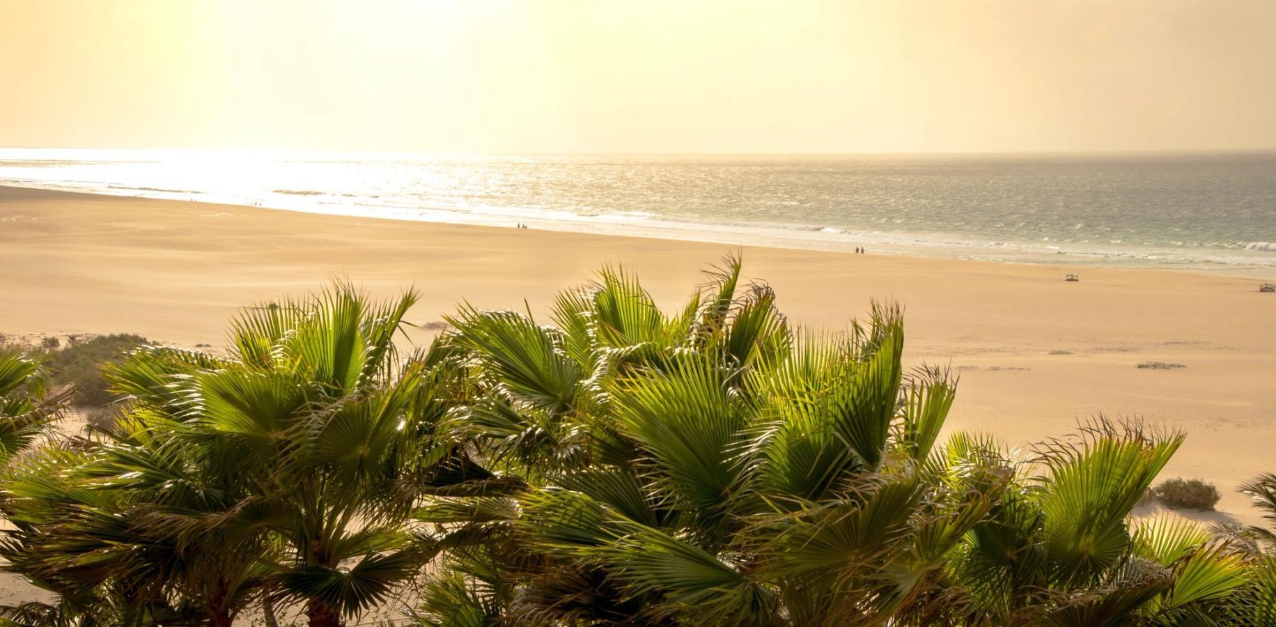 Smuk solnedgang på Kap Verde