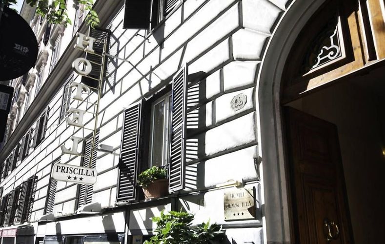 Hotel Priscilla ligger i Roma